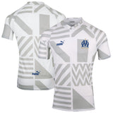 Olympique de Marseille Pre Match Jersey - White - Kit Captain