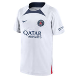 Paris Saint-Germain Strike Short Sleeve Top - White - Kids - Kit Captain