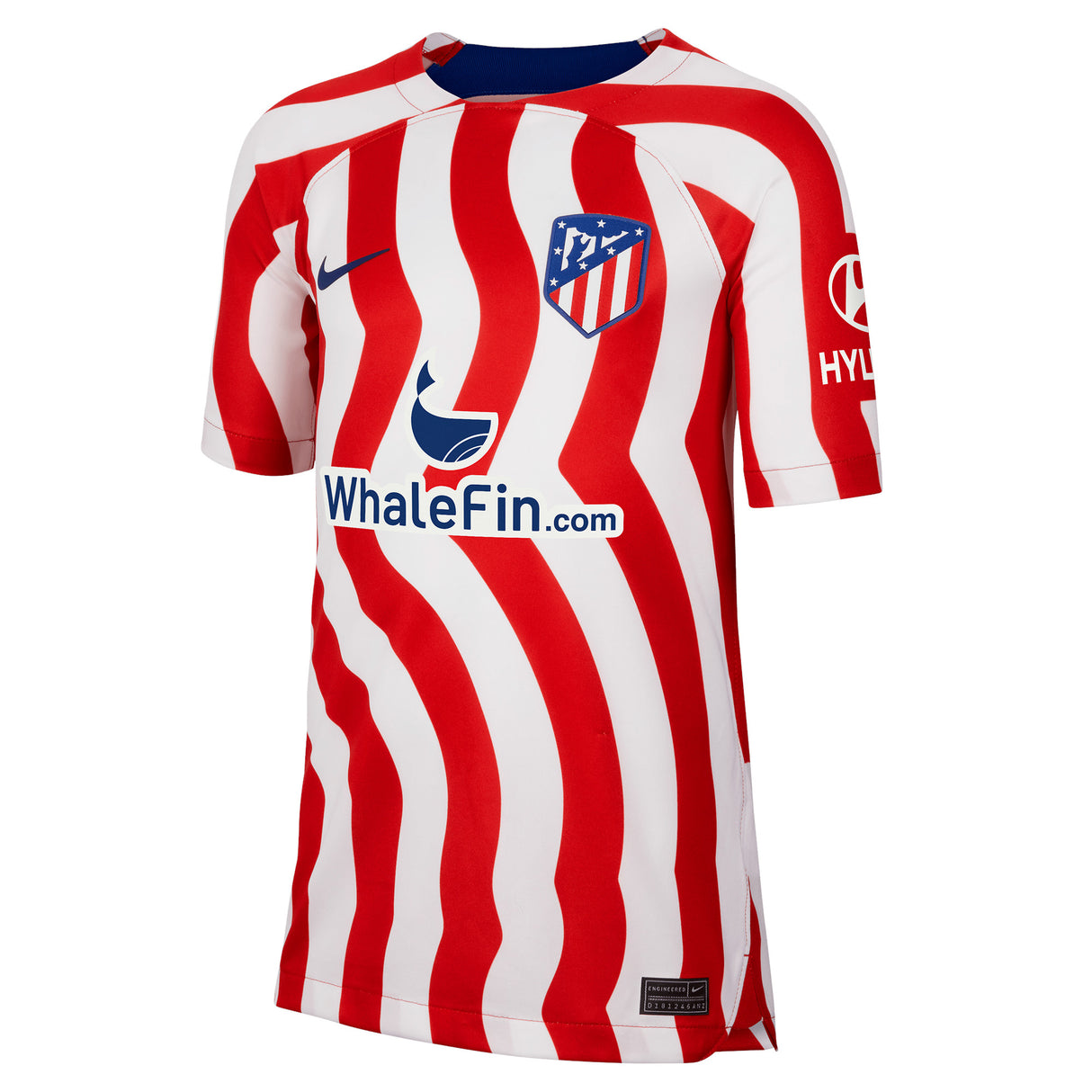 Atlético de Madrid Home Stadium Shirt 2022-23 - Kids - Kit Captain