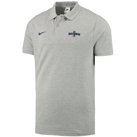 England Nike Fundamentals Pique Polo - Grey - Kit Captain