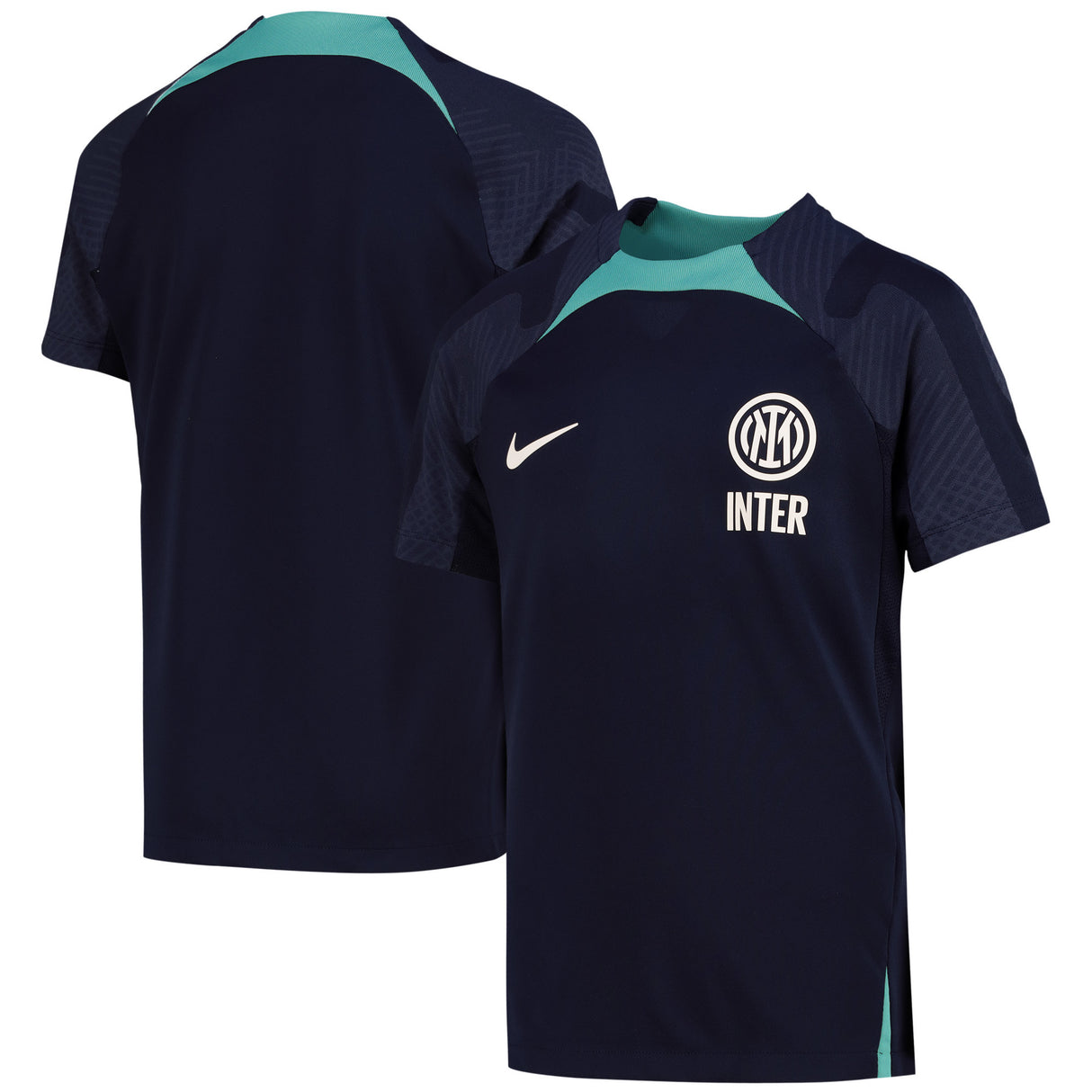 Inter Milan Strike SS Top - Dark Blue - Kids - Kit Captain