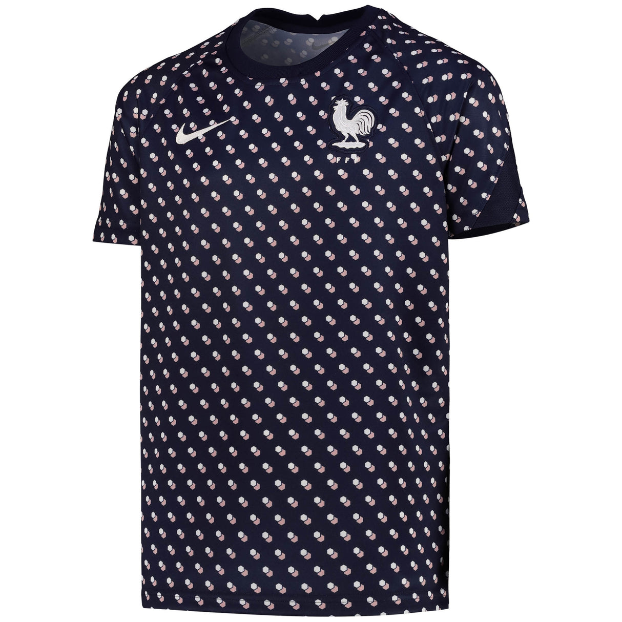 Camiseta prepartido de Francia - Azul oscuro - Niños