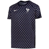 Camiseta prepartido de Francia - Azul oscuro - Niños