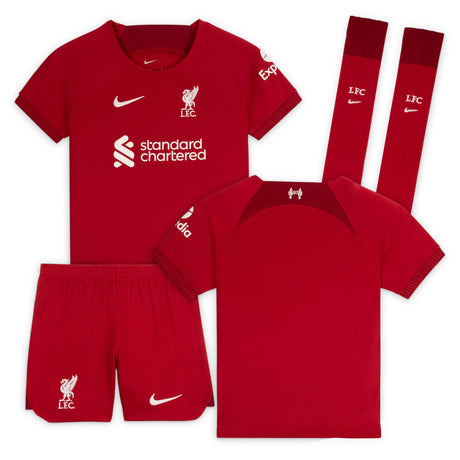 Liverpool Home Stadium Kit 2022-23 - Little Kids - Kit Captain