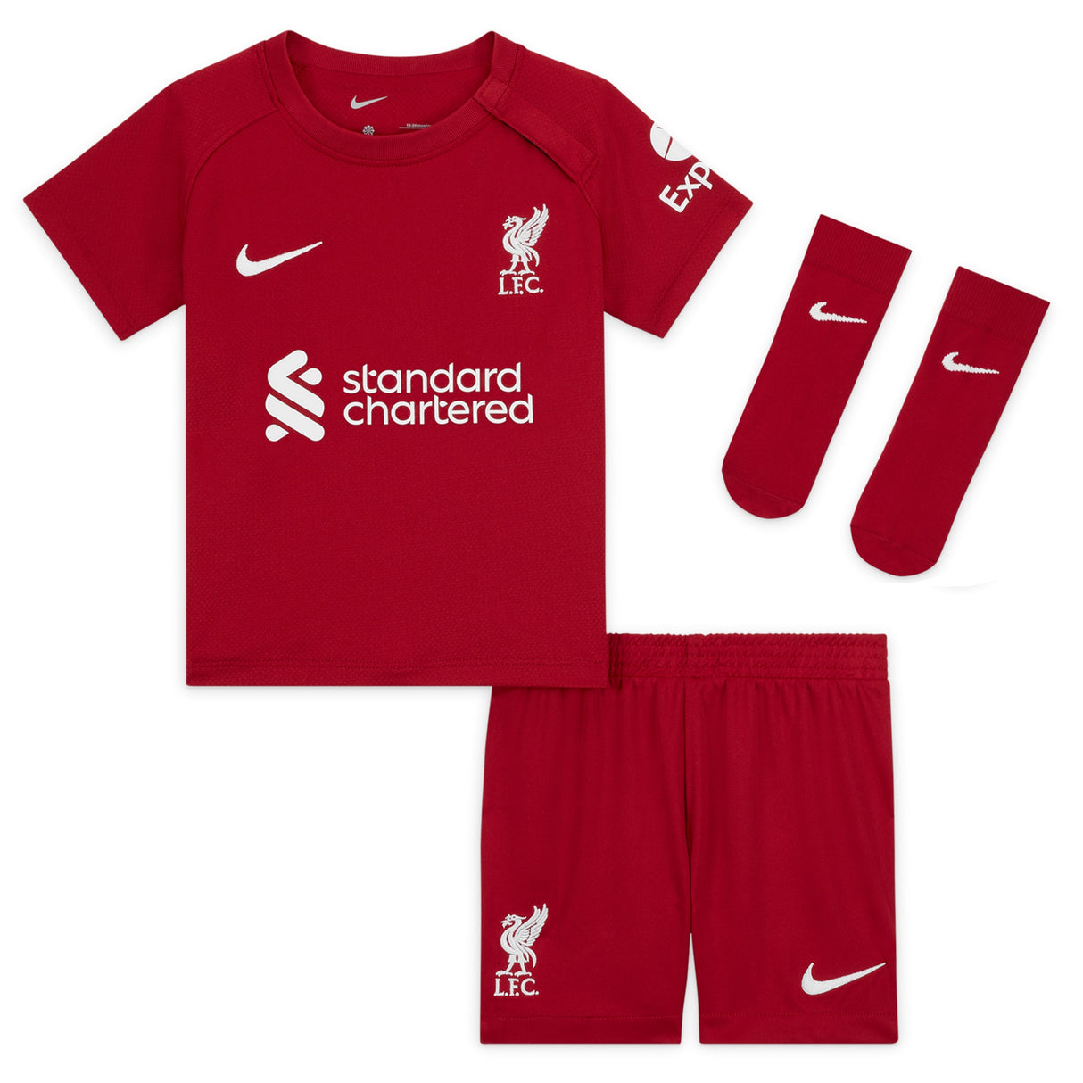 Liverpool Home Stadium Kit 2022-23 - Infants - Kit Captain