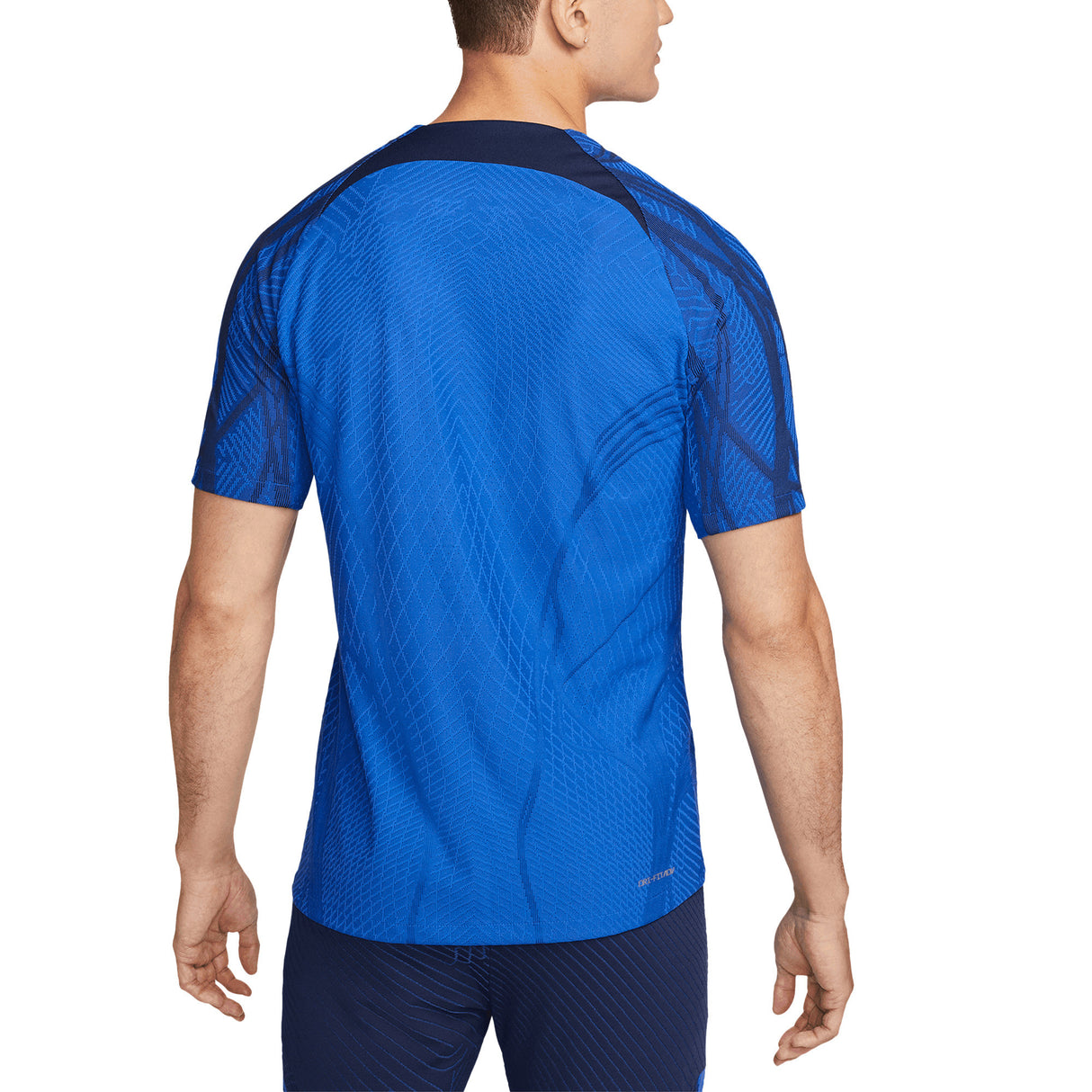 France Strike Elite Short Sleeve Top - Royal Blue - Kit Captain