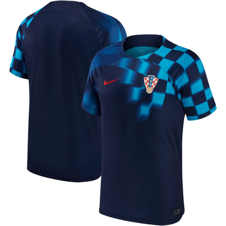 Croatia Away Stadium Shirt 2022 - Kids - Kit Captain