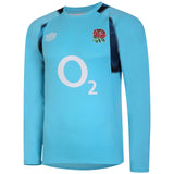 England Rugby Long Sleeve Training Jersey - Blue - Kit Captain