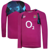 England Rugby Long Sleeve Training Jersey - Purple - Kit Captain