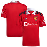 Manchester United Home Shirt 2022-23 - Kids - Kit Captain