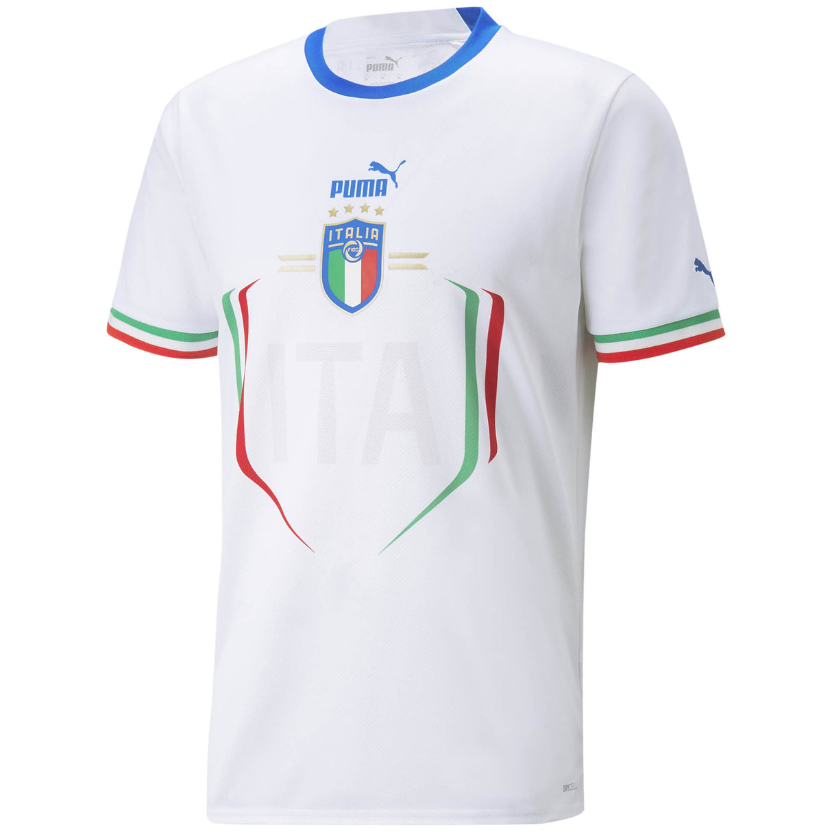 Italy Away Shirt 2022 - Kit Captain