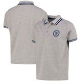 Chelsea Core Tipped Polo Shirt - Grey Marl - Boys - Kit Captain