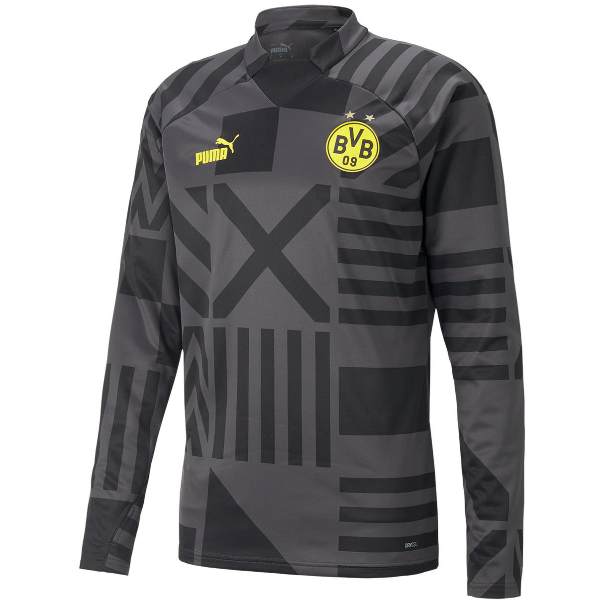 Borussia Dortmund Pre Match Sweat - Black - Kit Captain