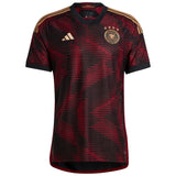 Germany Away Authentic Shirt 2022 - Kit Captain