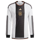 Germany Home Authentic Shirt 2022 - Long Sleeve - Kit Captain