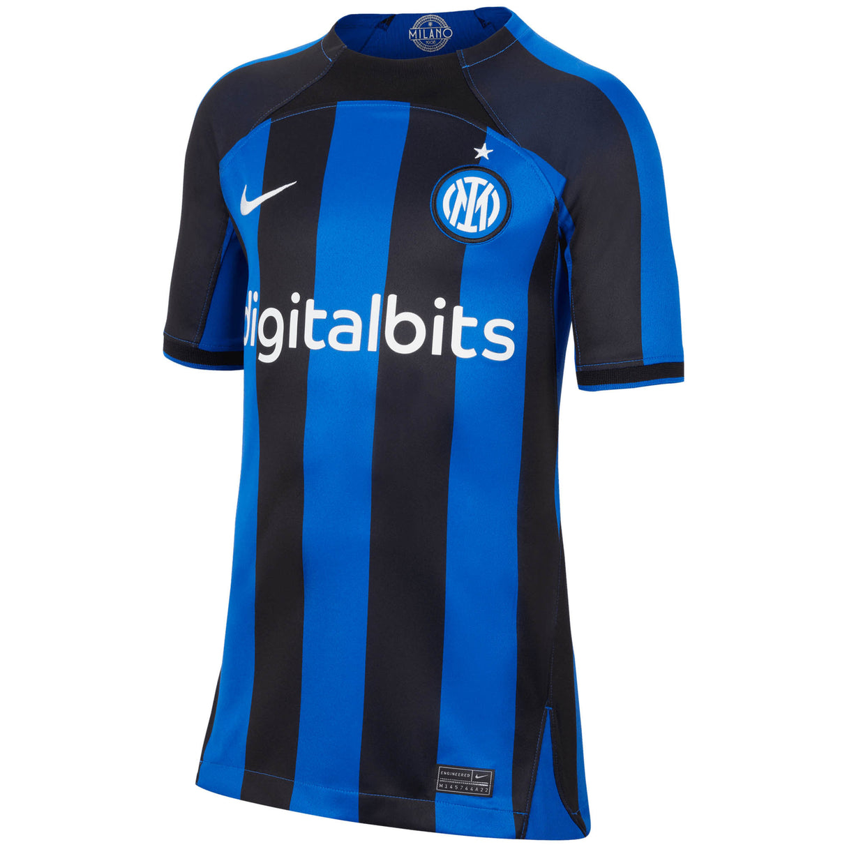 Inter Milan Home Stadium Shirt 2022-23 - Kids - Kit Captain