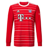 FC Bayern Home Shirt 2022-23 - Kids - Long Sleeve with Davies 19 printing - Kit Captain