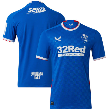 Glasgow Rangers Home Pro Shirt 2022-23 - Kit Captain