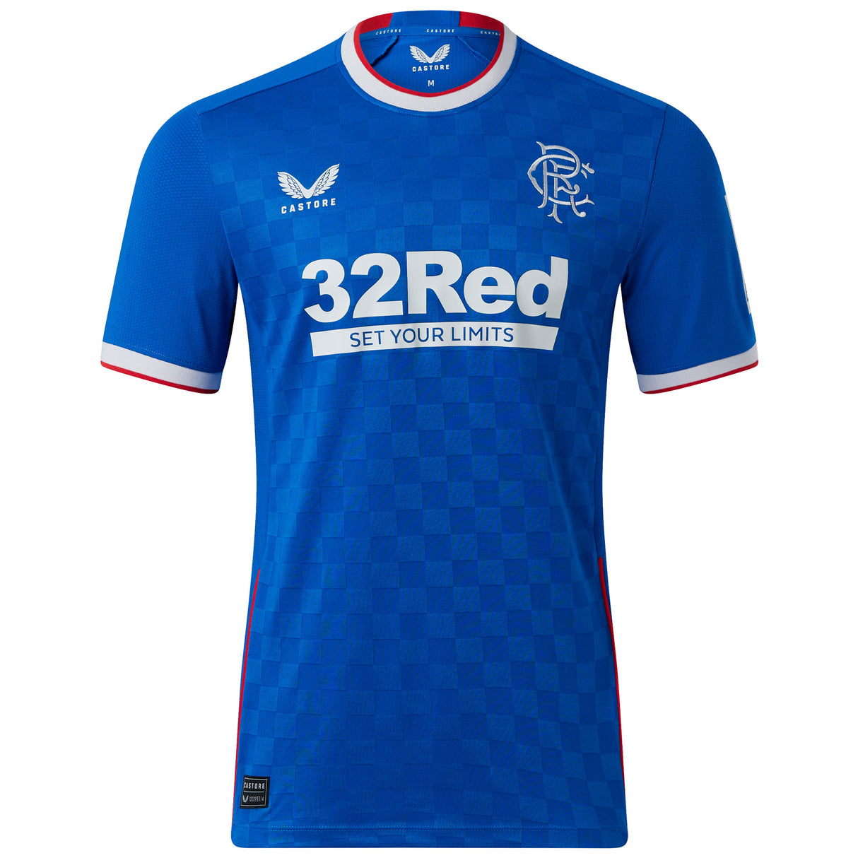 Glasgow Rangers Home Pro Shirt 2022-23 with Roofe 25 printing - Kit Captain