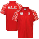 Rugby World Cup 2023 Wales Polo - Red - Kit Captain