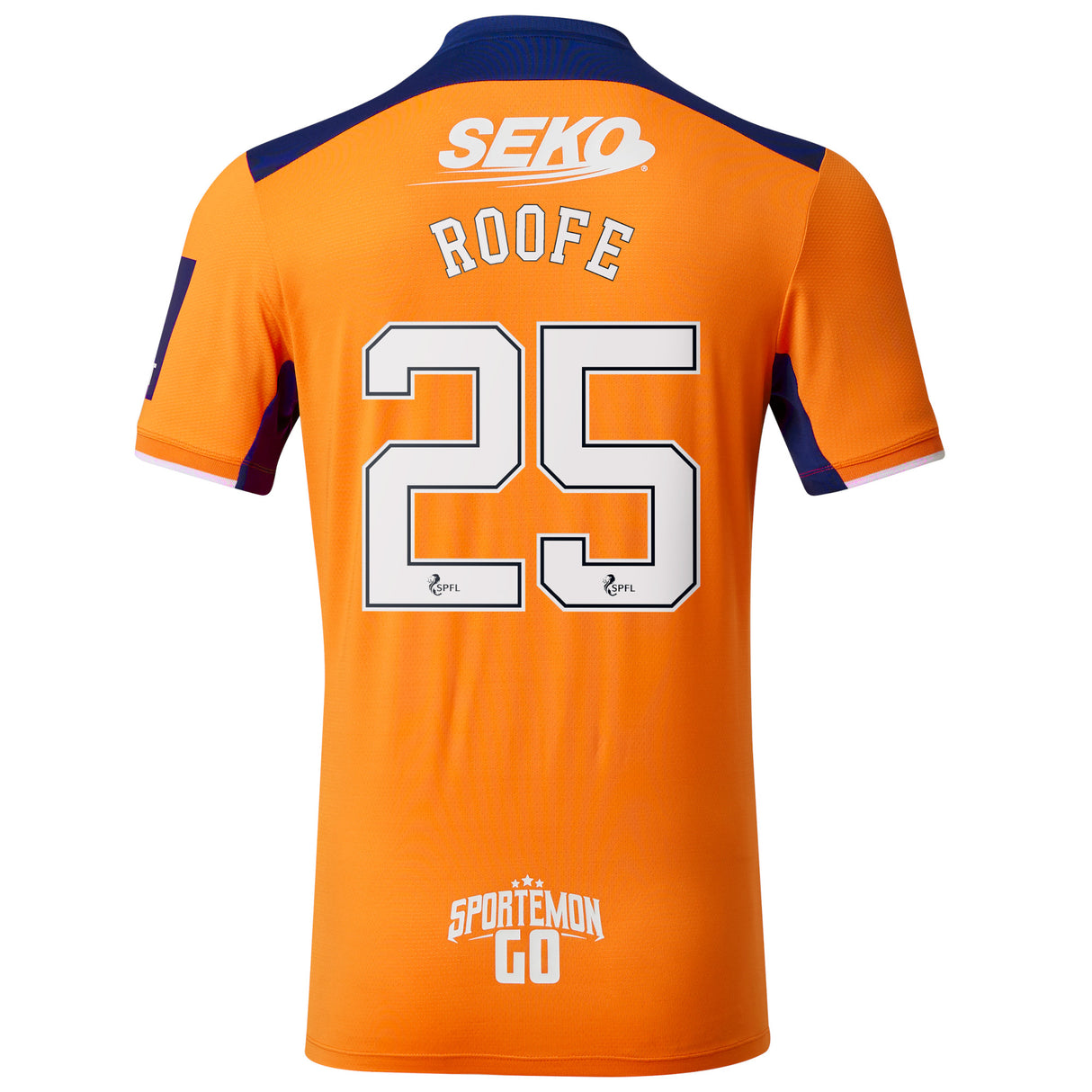 Glasgow Rangers Third Pro Shirt 2022-23 with Roofe 25 printing - Kit Captain