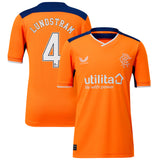 Glasgow Rangers Third Shirt 2022-23 - Kids with Lundstram 4 printing - Kit Captain