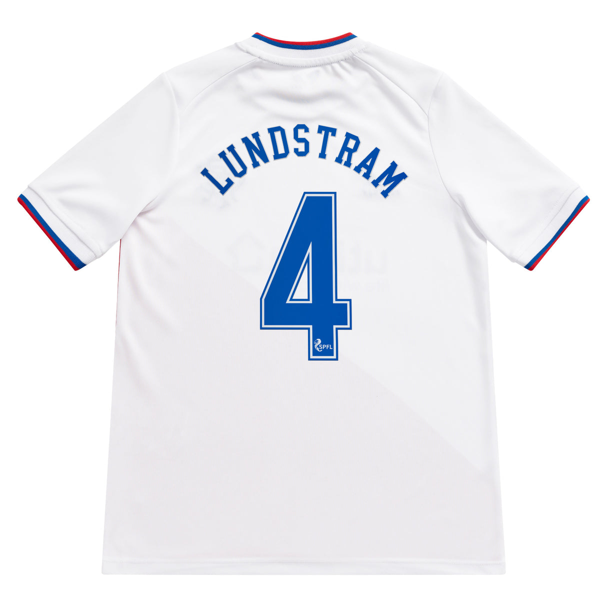 Glasgow Rangers Away Shirt 2022-23 - Kids with Lundstram 4 printing - Kit Captain