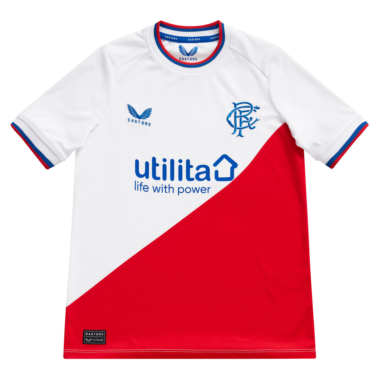 Glasgow Rangers Away Shirt 2022-23 - Kids with Fashion Jr 30 printing - Kit Captain