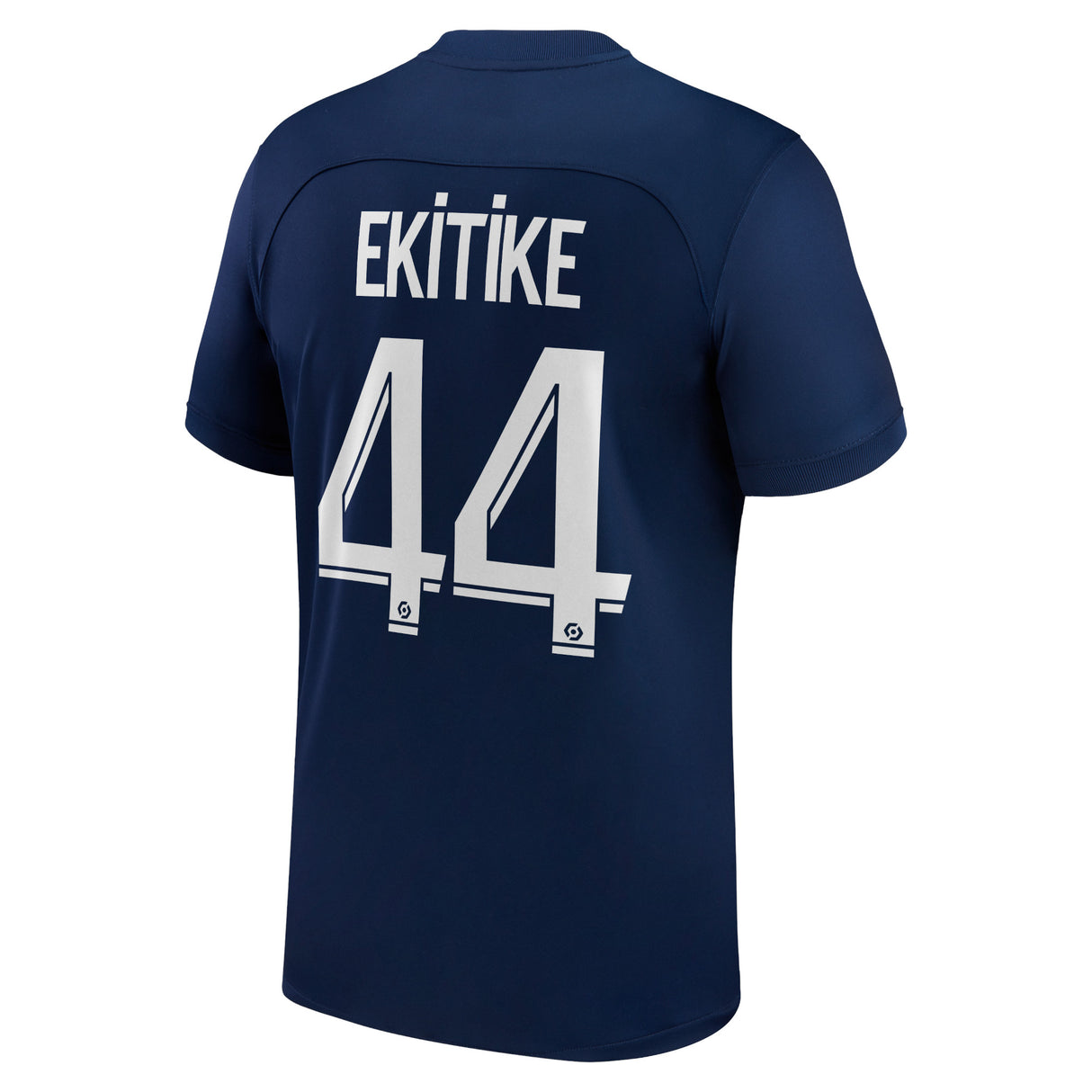 Paris Saint-Germain Home Stadium Shirt 2022-23 with Ekitike 44 printing - Kit Captain