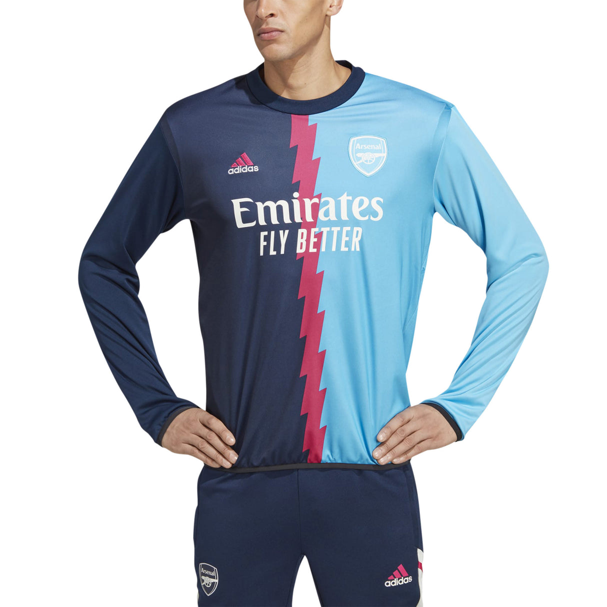 Arsenal Pre Match Warm Top - Navy - Kit Captain