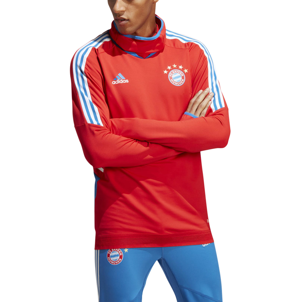 FC Bayern Pro Training Warm Top - Red - Kit Captain