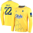 Everton WSL Third Shirt 2022-23 - Long Sleeve with Galli 22 printing - Kit Captain