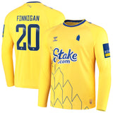 Everton WSL Third Shirt 2022-23 - Long Sleeve with Finnigan 20 printing - Kit Captain