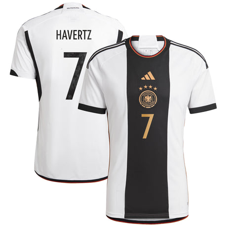 Germany Home Shirt with Havertz 7 printing - Kit Captain