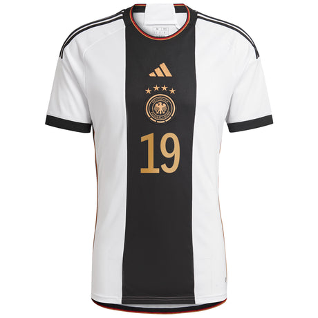 Germany Home Shirt with Sané 19 printing - Kit Captain