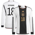 Germany Home Shirt - Long Sleeve with Hofmann 18 printing - Kit Captain