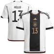 Germany Home Shirt - Kids with Müller 13 printing - Kit Captain