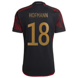 Germany Away Shirt with Hofmann 18 printing - Kit Captain