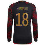 Germany Away Shirt - Long Sleeve with Hofmann 18 printing - Kit Captain