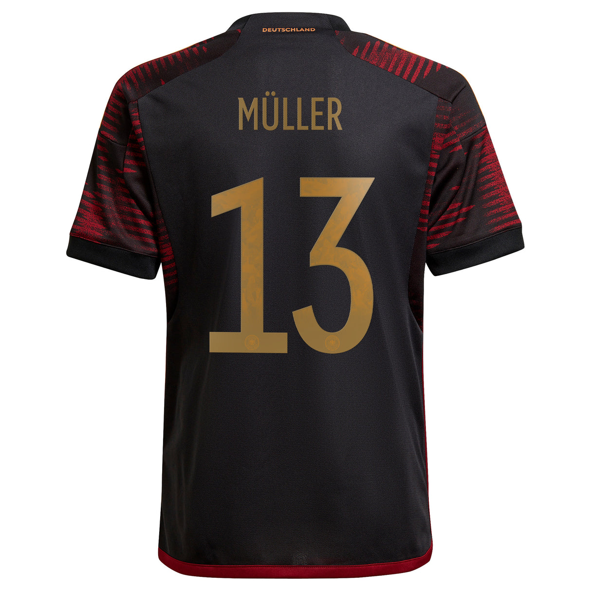 Germany Away Shirt - Kids with Müller 13 printing - Kit Captain