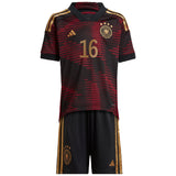 Germany Away Minikit with Klostermann 16 printing - Kit Captain