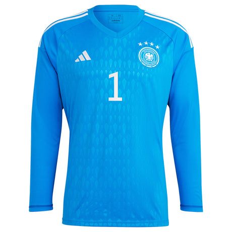 DFB Goalkeeper Shirt - Long Sleeve with Neuer 1 printing - Kit Captain