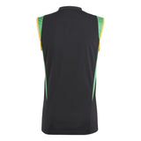 Jamaica adidas Training Sleeveless Jersey - Black - Kit Captain