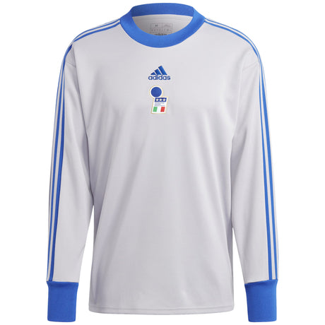 Italy adidas Icon Goalkeeper Jersey - Grey - Kit Captain