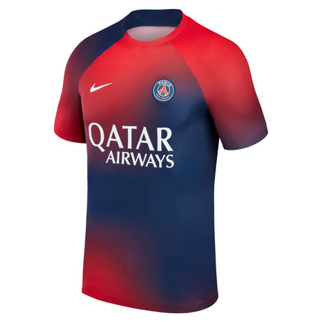 Paris Saint-Germain Nike Pre Match Top - Navy - Kit Captain