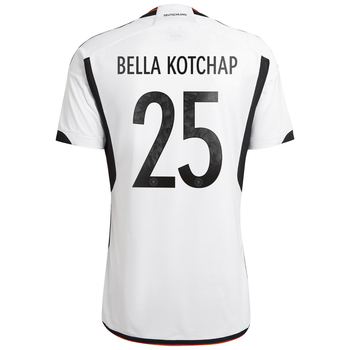 Germany Home Shirt 2022 with Bella Kotchap 25 printing - Kit Captain