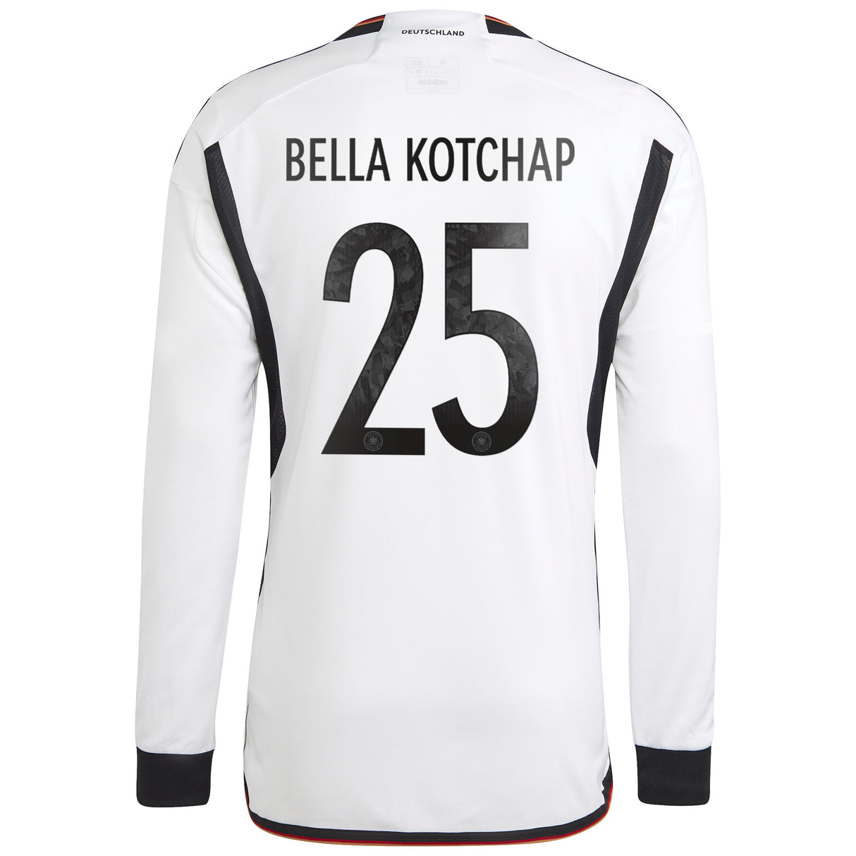 Germany Home Shirt 2022 - Long Sleeve with Bella Kotchap 25 printing - Kit Captain