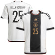 Germany Home Shirt 2022 - Kids with Bella Kotchap 25 printing - Kit Captain