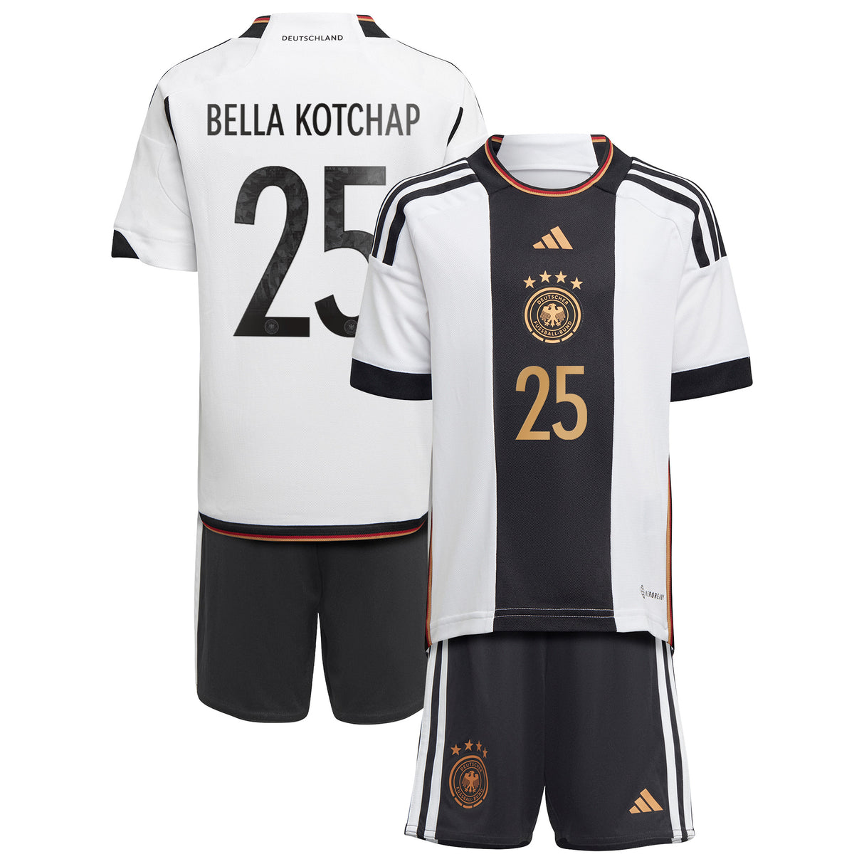 Germany Home Minikit 2022 with Bella Kotchap 25 printing - Kit Captain