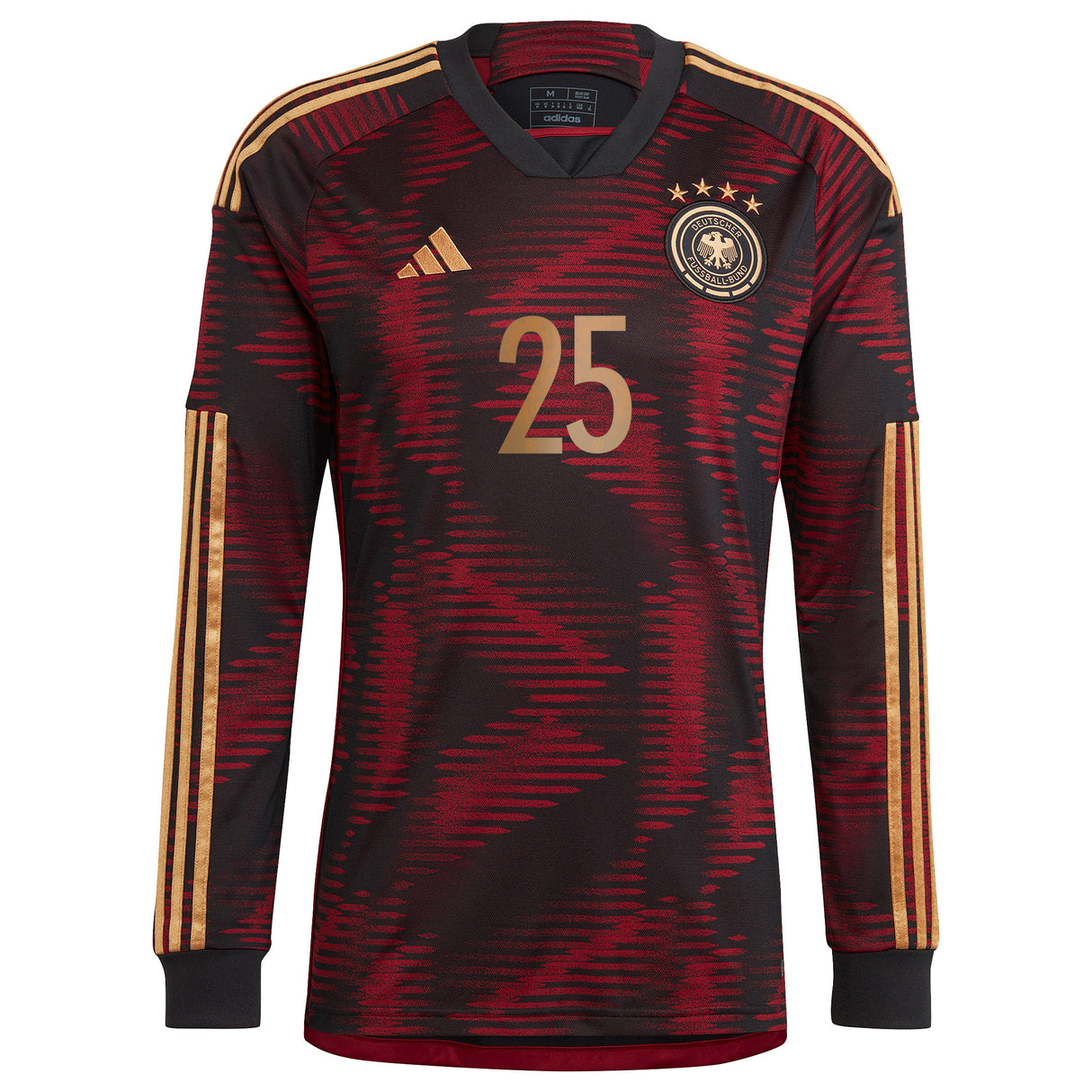 Germany Away Shirt 2022 - Long Sleeve with Bella Kotchap 25 printing - Kit Captain